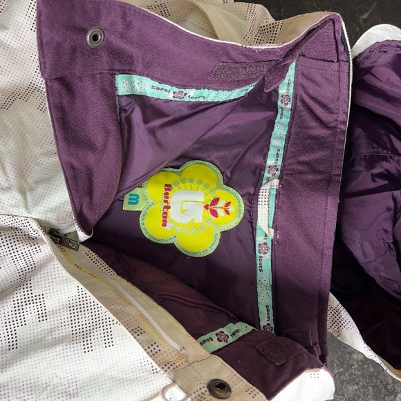 BURTON Girl's Snowboard Jacket with Matching pants, Size M (Age 10) - Picture 7 of 10